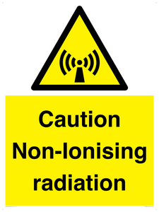 Caution Non-Ionising radiation